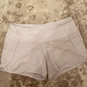 Lululemon white shorts